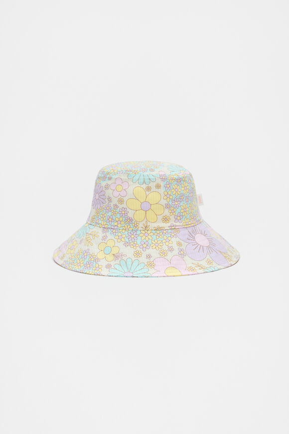 Floral Hat  Vintage Cream  hi-res