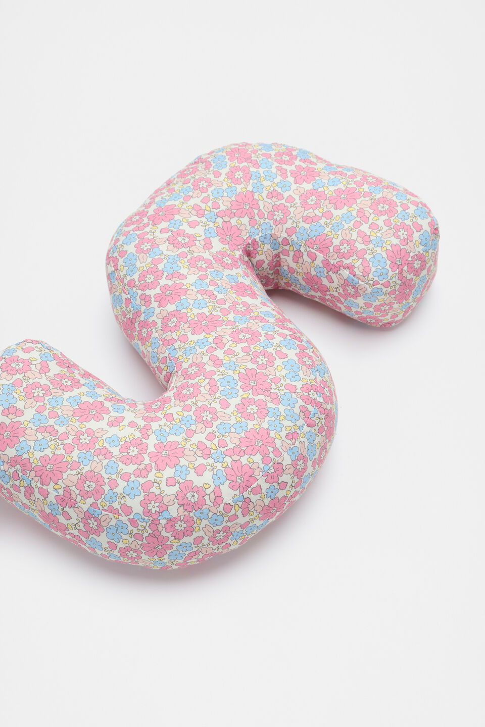 Ditsy Floral Initial Cushion  S