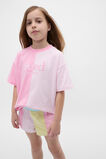 Spliced Logo Tee  Candy Pink  hi-res