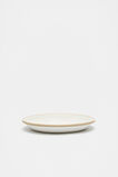 Loretta Enamel Shallow Plate  Cloud Cream  hi-res