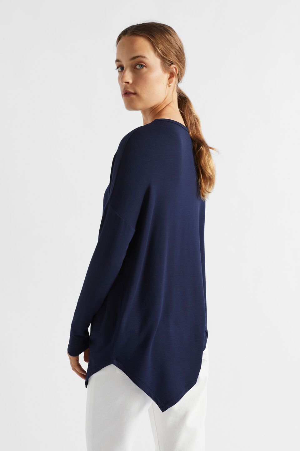 Core Asymmetrical Top  Midnight Sky