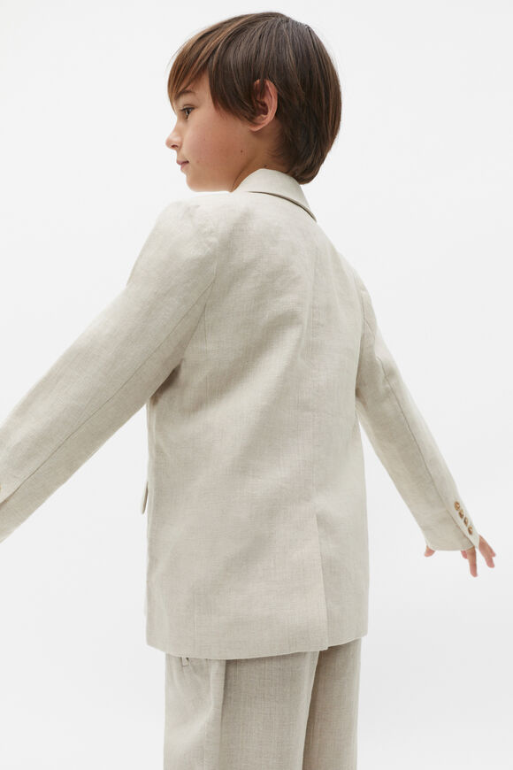 Linen Blazer  Cool Stone  hi-res