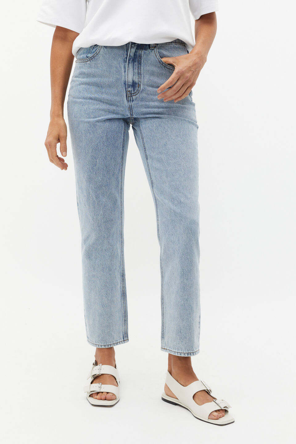 Core Rigid Slim Leg Jean  Blue Haze Wash