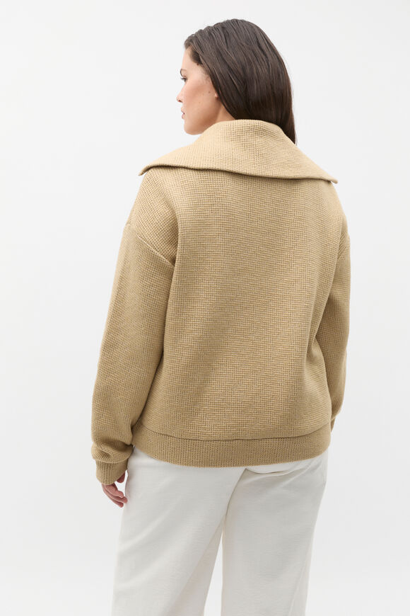 Textured Twist Sweat  Cashew Twist  hi-res