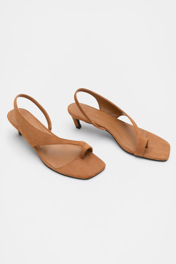 Tamara Slingback Heel  Toffee Suede  hi-res