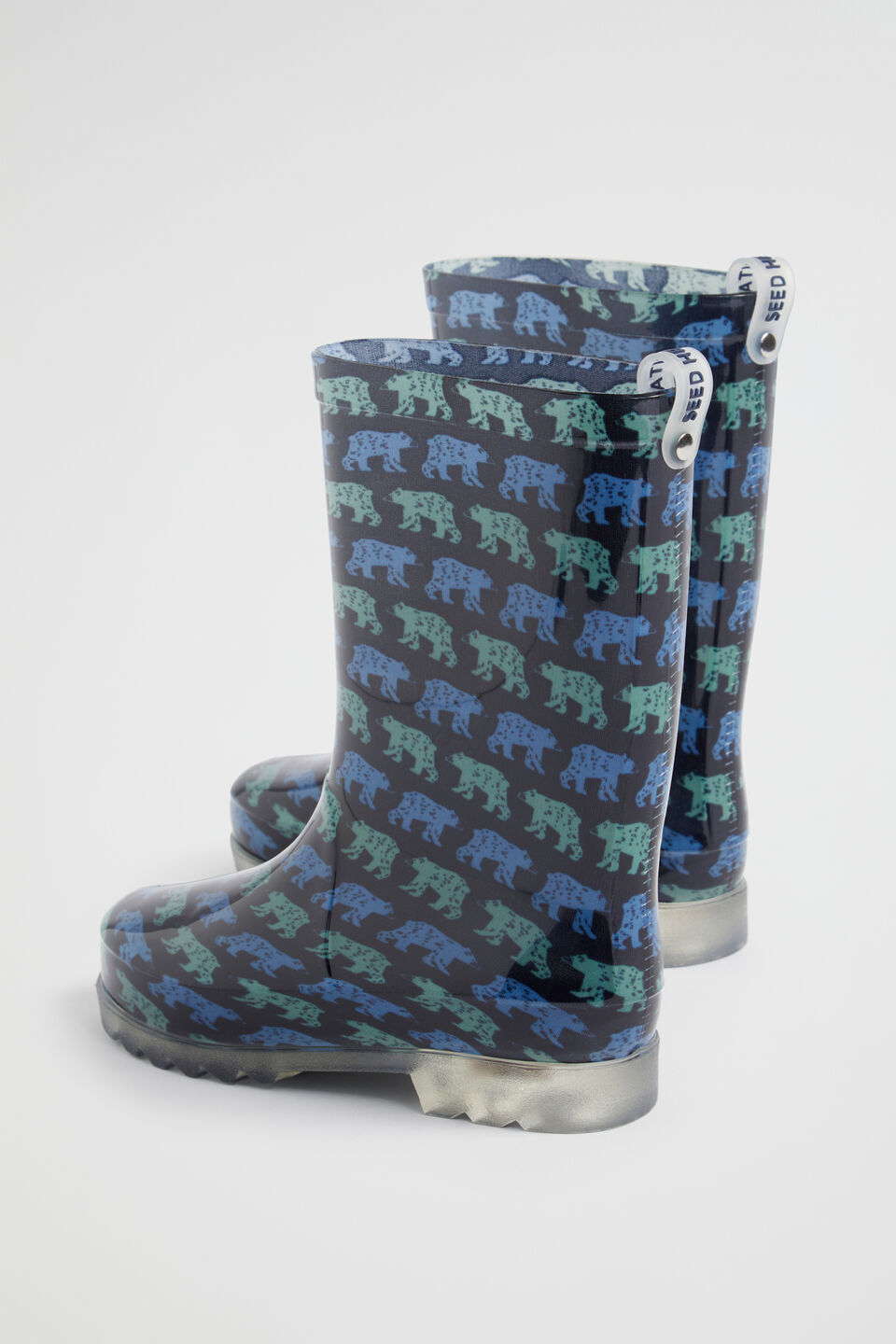 Bear Light Up Gumboot  Multi