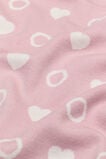 Heart Initial Blanket  O  hi-res