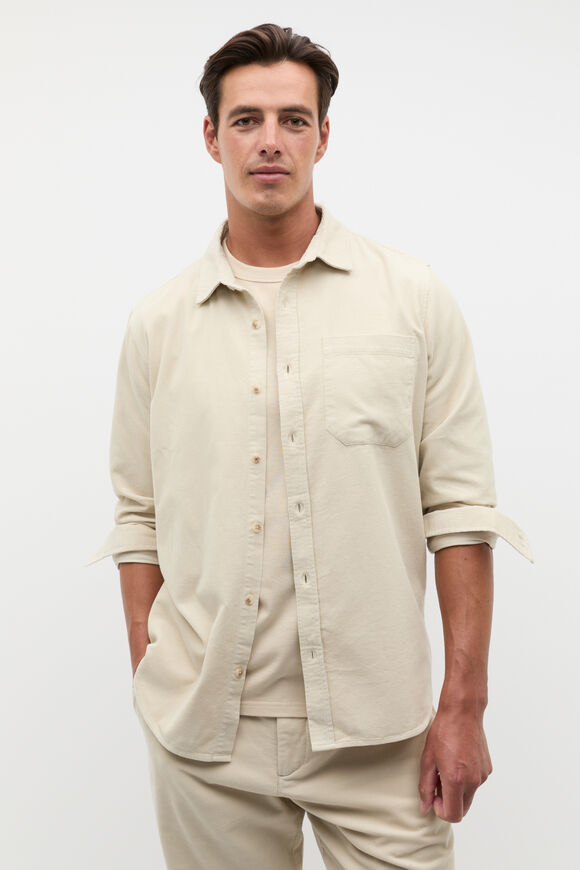 Cord Shirt  Cool Stone  hi-res