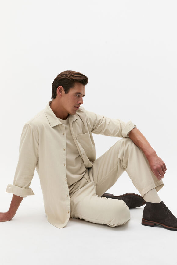 Cord Shirt  Cool Stone  hi-res
