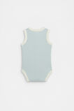 Logo Tank Bodysuit  Soft Blue  hi-res