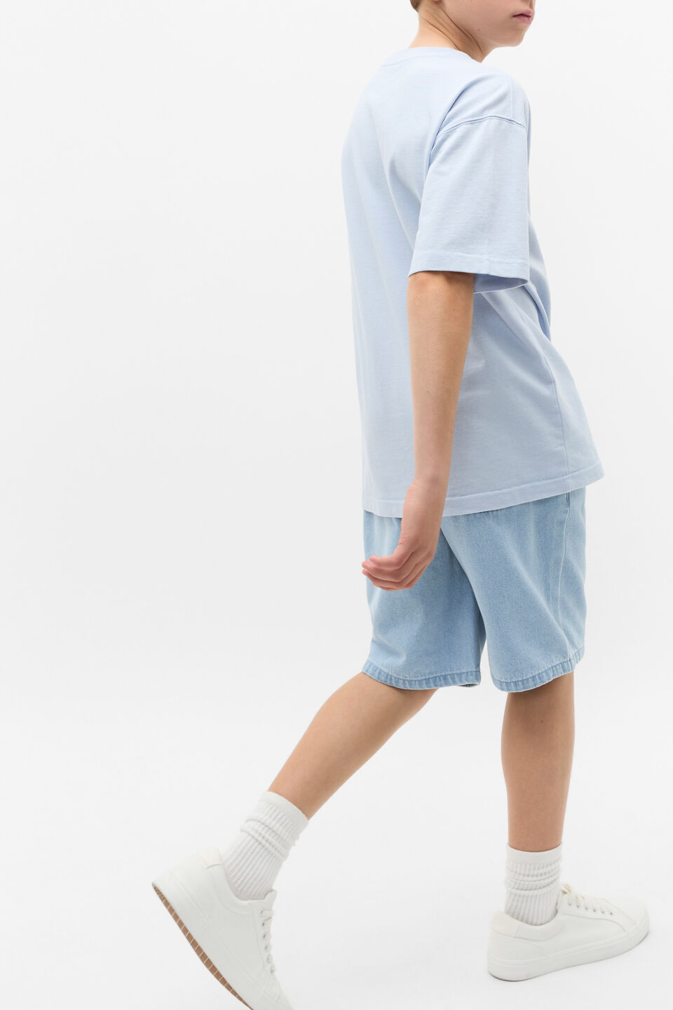 Garment Dye Tee  Sky