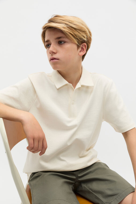 Tee Polo  Vintage Cream  hi-res