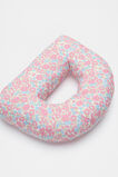 Ditsy Floral Initial Cushion  D  hi-res