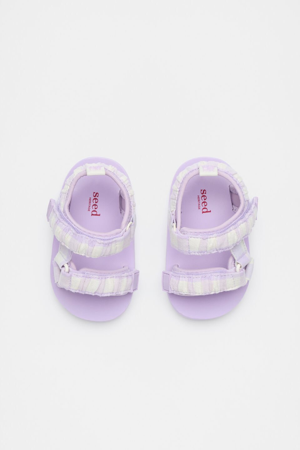 Mini Gingham Trek  Lavender