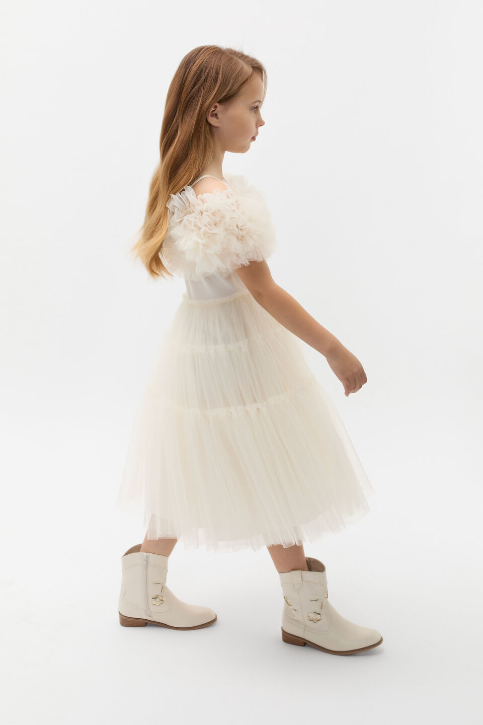 Tulle Dress  Classic Cream