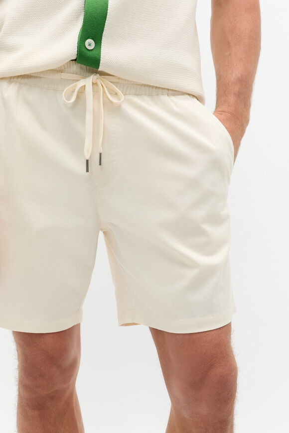 Twill Cotton Short  Off White  hi-res