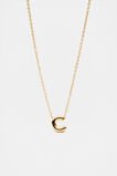 Bubble Letter Necklace  C  hi-res