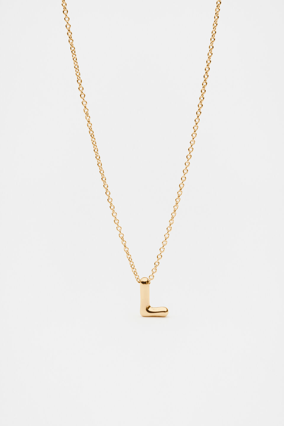 Bubble Letter Necklace  L