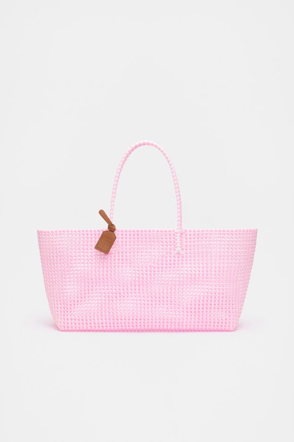 Woven Market Bag  Fairy Floss  hi-res