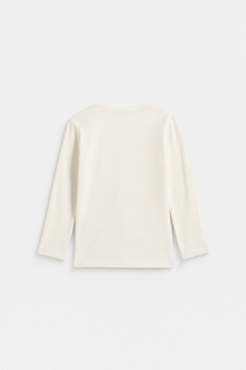 Core Rib Tee  Classic Cream