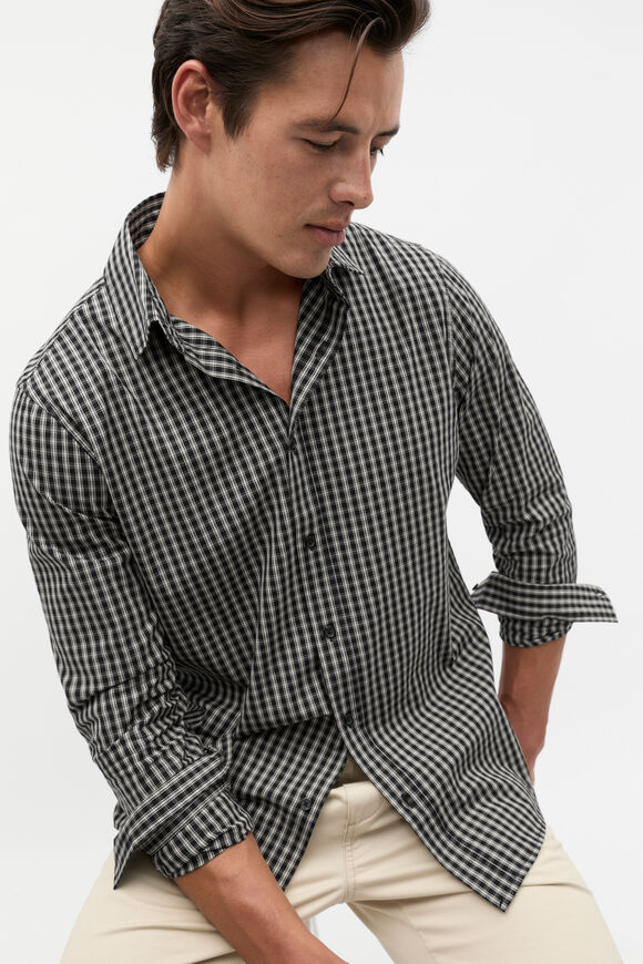 Check Shirt  True Black  hi-res