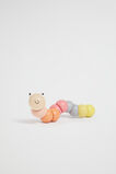 Pastel Multi Coloured Worm  Pastel  hi-res