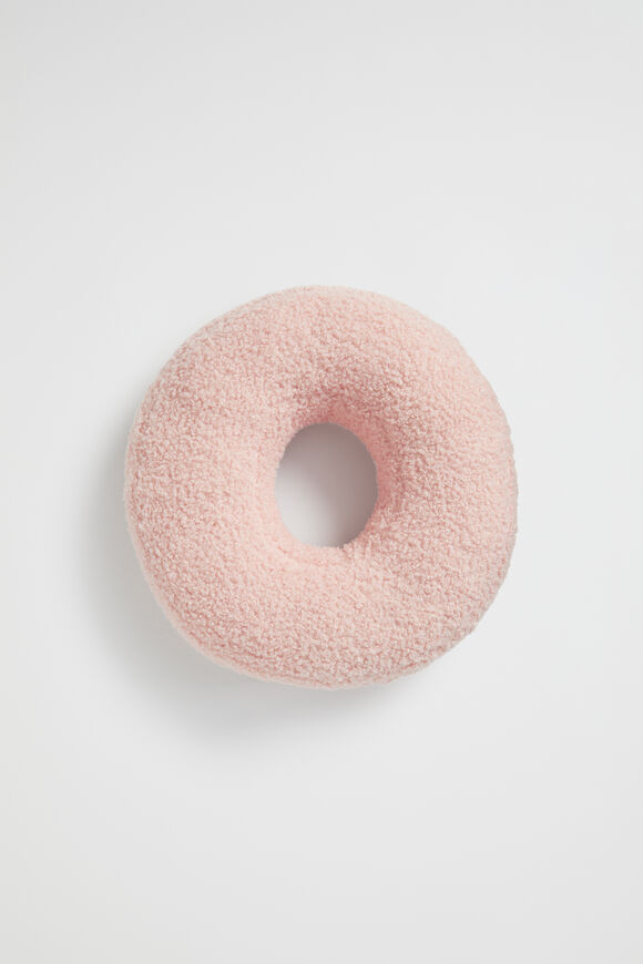 Teddy Initial Cushion Dusty Rose  O  hi-res