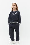 Core Logo Sweat  Midnight Blue  hi-res