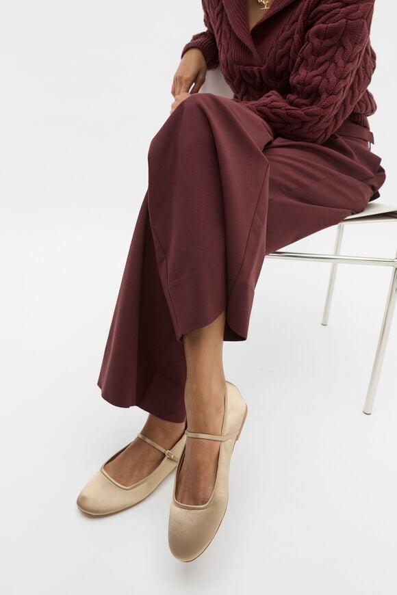 Kai Satin Ballet Flat  Rye  hi-res