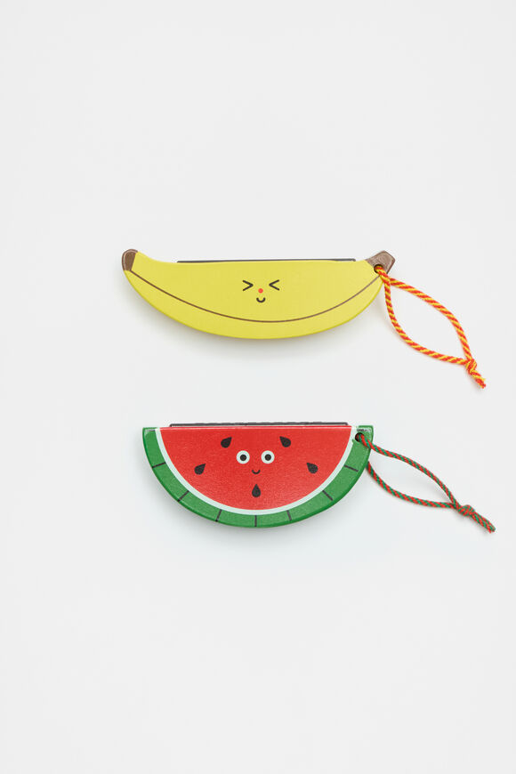 Wooden Fruit Harmonica  Multi  hi-res