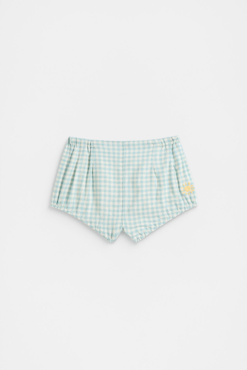 Gingham Bloomer  Seaspray