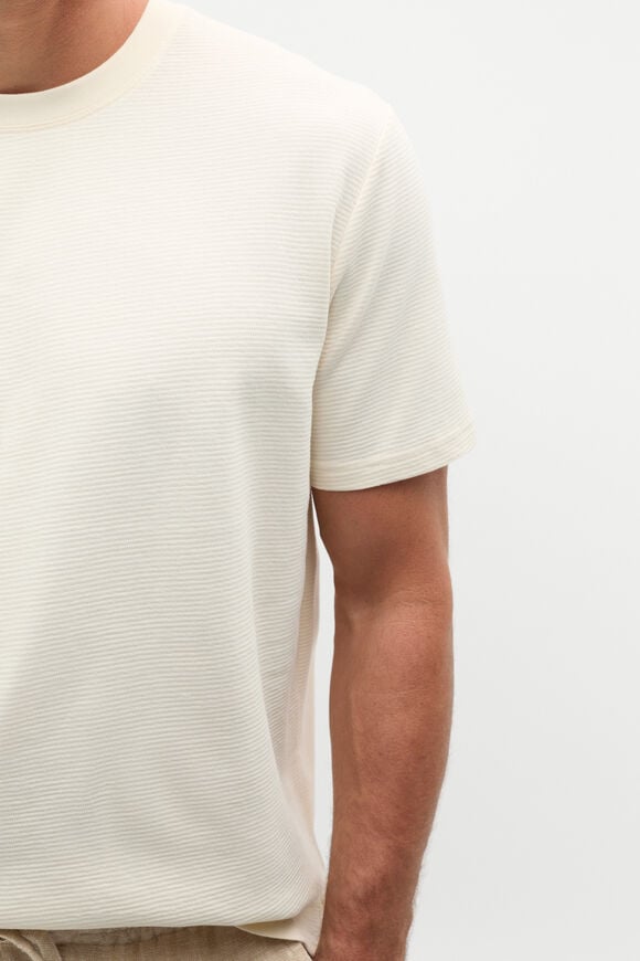 Textured Tee  Off White  hi-res