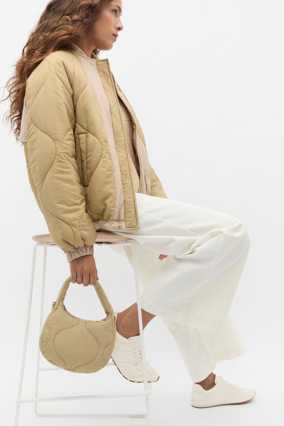 Quilted Mini Bag  Cashew  hi-res