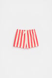 Core Stripe Logo Short  Strawberry Red  hi-res