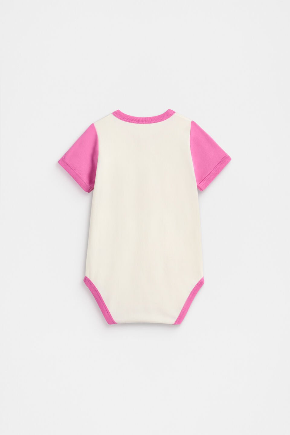 Colourblock Logo Bodysuit  Wild Berry
