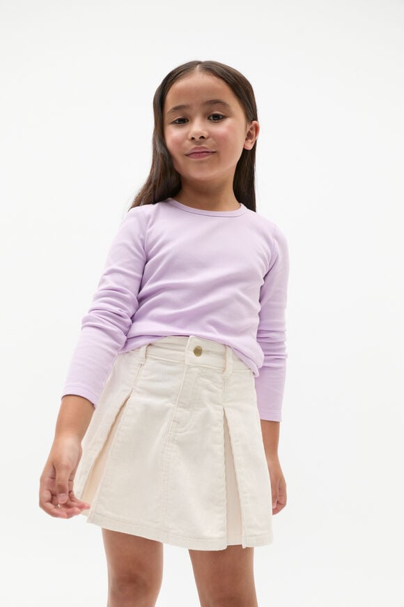 Core Rib Tee  Soft Lilac  hi-res