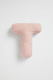 Teddy Initial Cushion Dusty Rose  T  hi-res