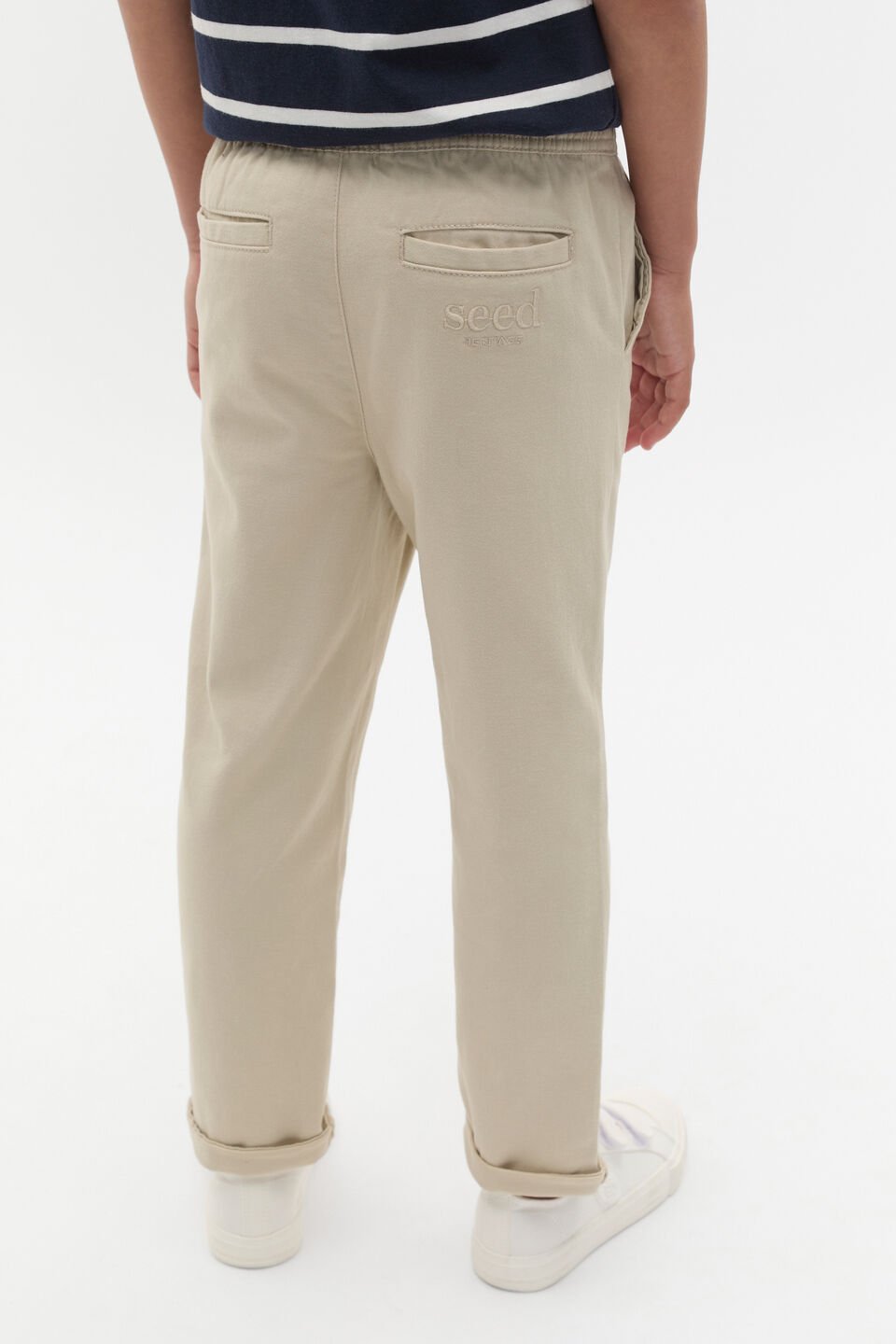 Core Logo Chino  Cool Stone