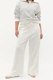 Heritage Wide Leg Track Pant  Cloud Cream  hi-res
