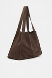 Suede Carry All Tote  Chocolate  hi-res
