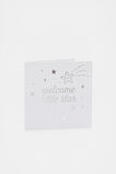 Welcome Little Star Card  Multi  hi-res