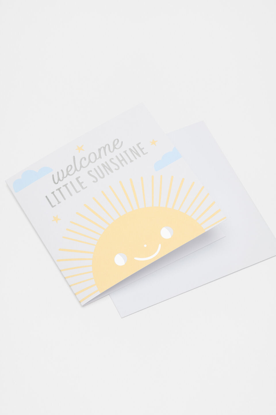 Welcome Little Sunshine Card  Multi