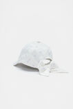 Embroidered Bow Cap  Vintage Cream  hi-res