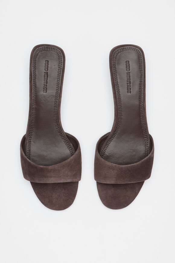 Saige Wedge  Chocolate Suede  hi-res