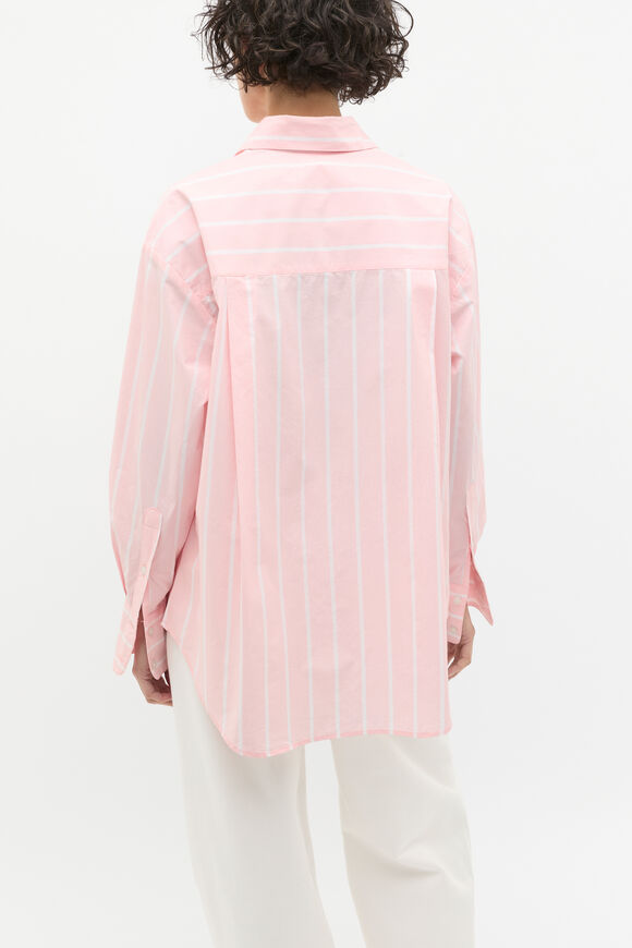 Poplin Pocket Front Shirt  Rose Petal Stripe  hi-res