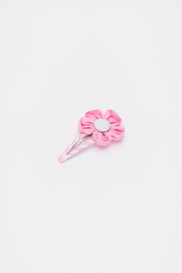 Poplin Flower Snap  Candy Pink  hi-res