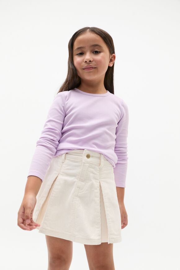 Core Rib Tee  Soft Lilac  hi-res