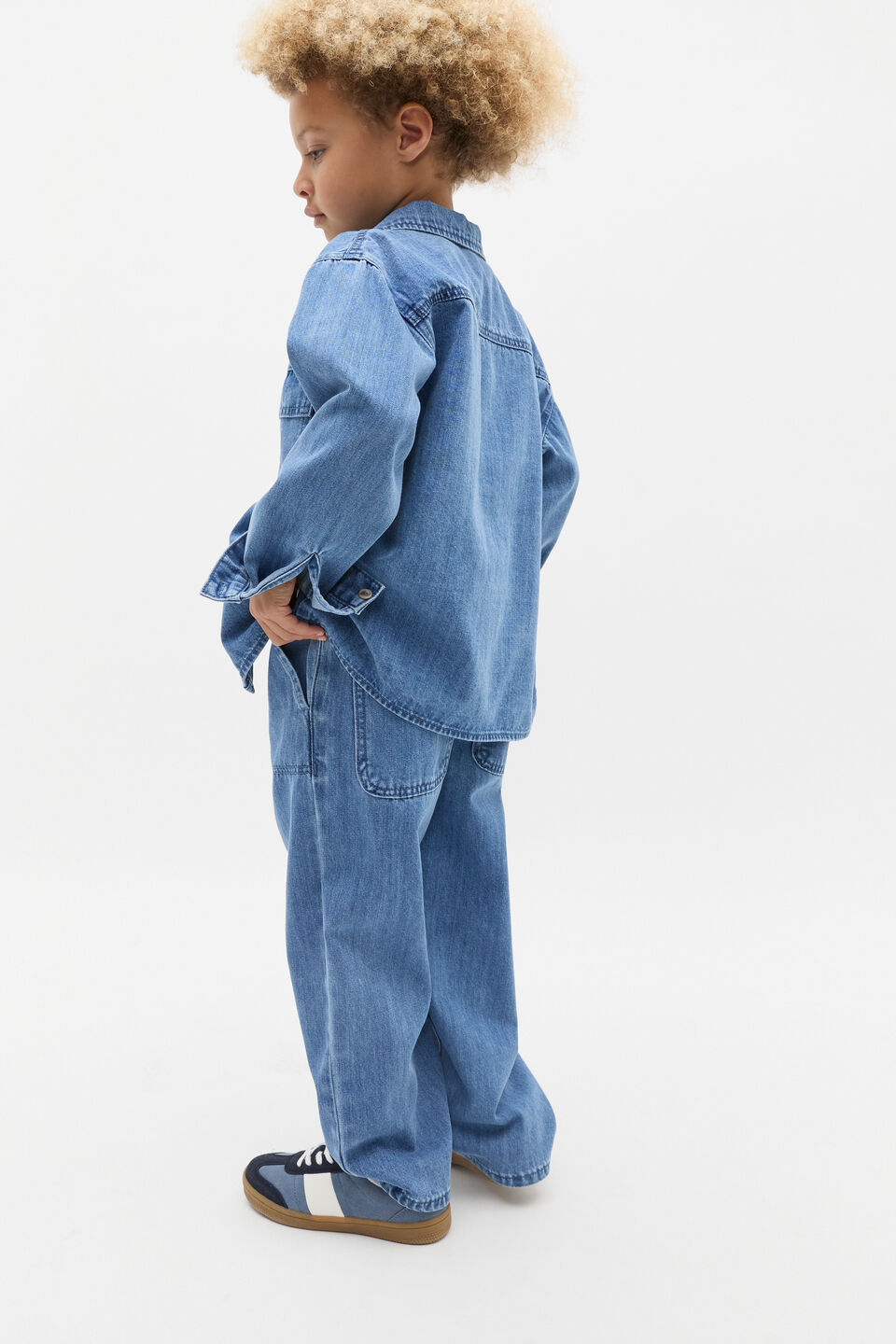 Denim Overshirt  Classic Blue