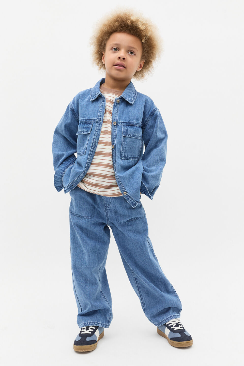 Denim Overshirt  Classic Blue