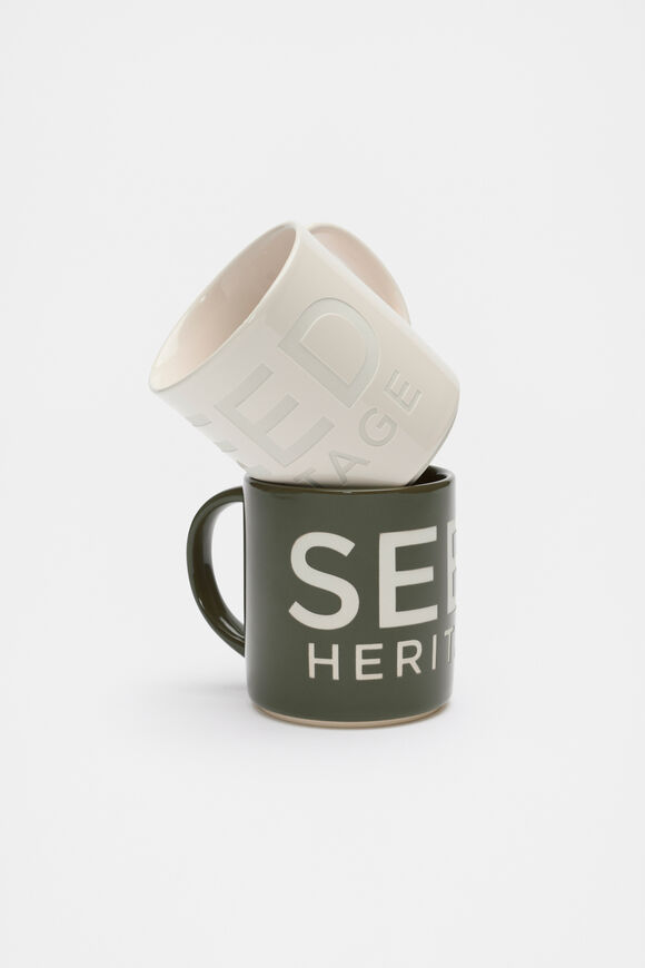 Seed Logo Mug  Parchment  hi-res